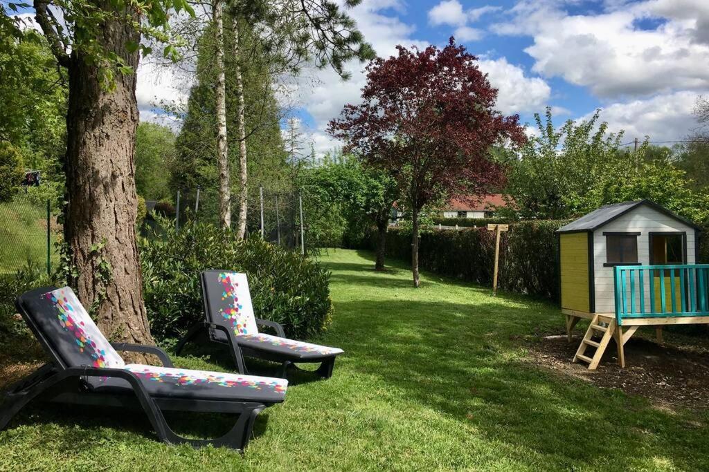 L'Echappee Ardennaise - Gite 6 Places Tout Confort Semuy Bagian luar foto